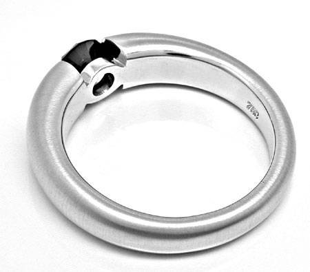 Foto 3 - Brillant-Spann Ring Schwarzer Diamant 0,78ct, S6380